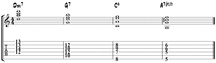 easy jazz chords example 3