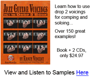 Jazz Guitar Voicings - The Drop 2 Book
