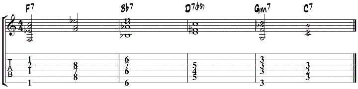 Blues Chords