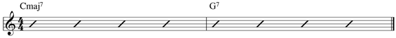 Basic chord subs example 1