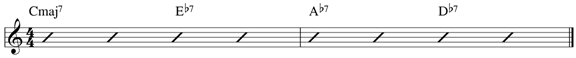 Tritone substitution example 5