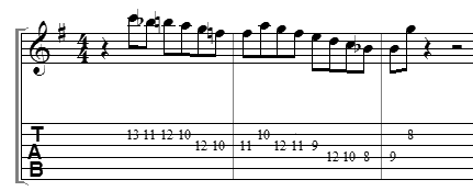 Note enclosure 1 Riff example