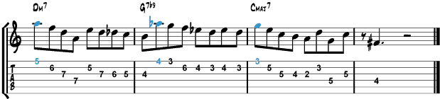Voice leading guitar tabs