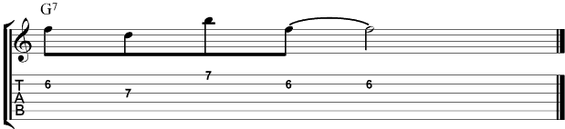 Jazz Guitar Patterns : Dominant 4