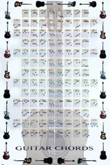 Guitar Chords, Wall Poster, 23x35