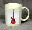 Guitar - Super Strat pictured - Mugs / 11oz. Mug