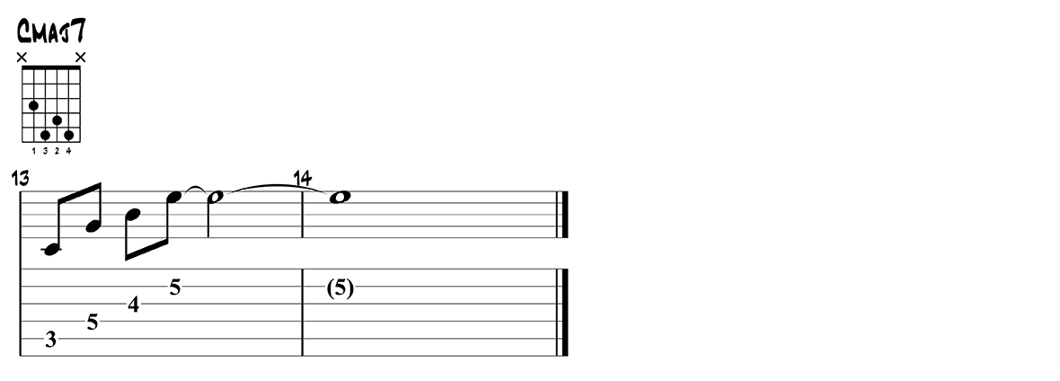Chord changes exercise 1 - major to dominant page 2