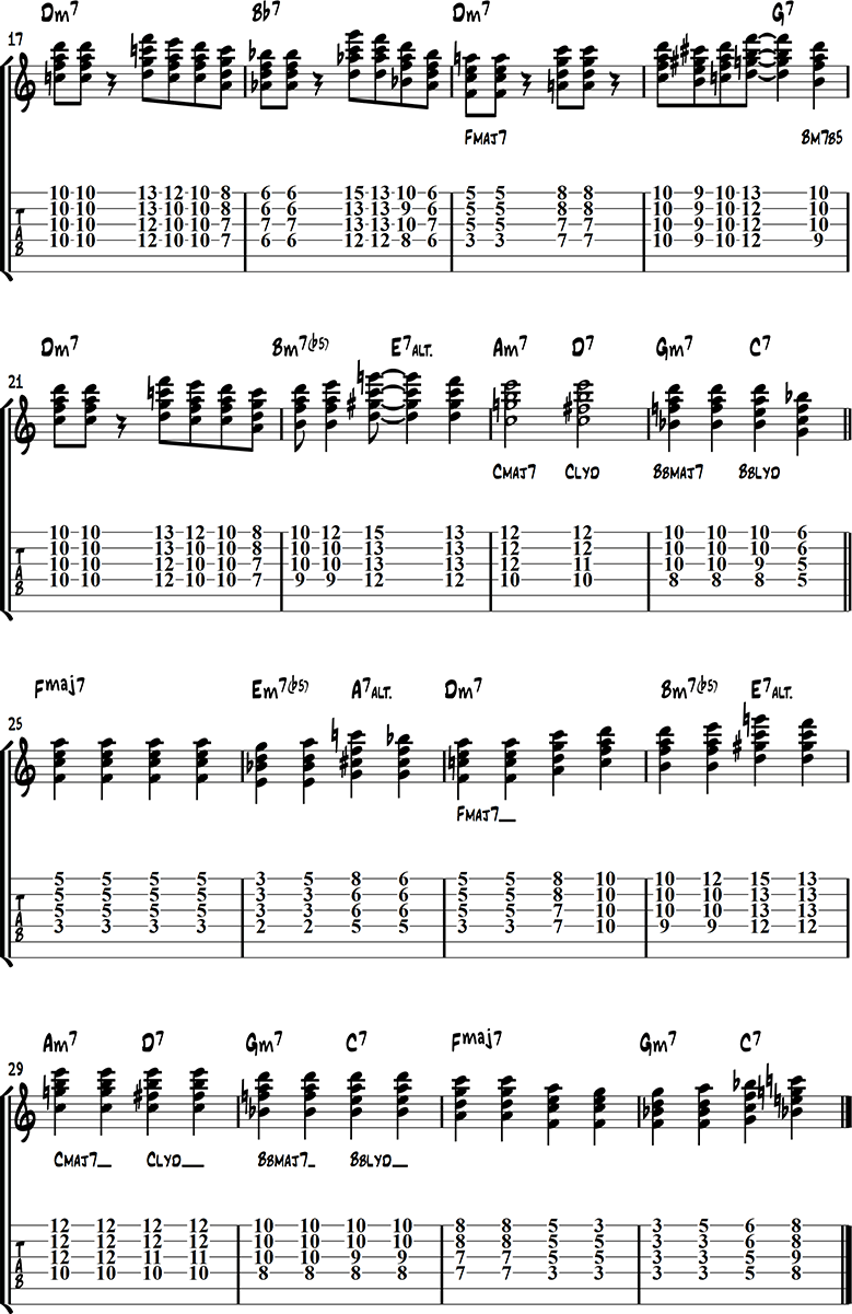 Georgia On My Mind chords 1