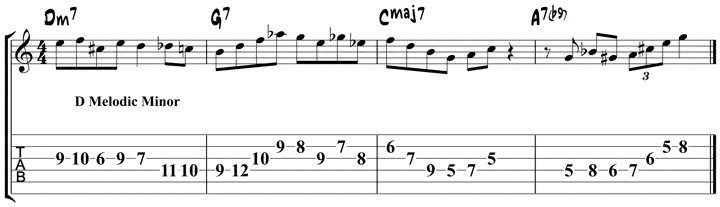 How to Use Melodic Minor Scales 7