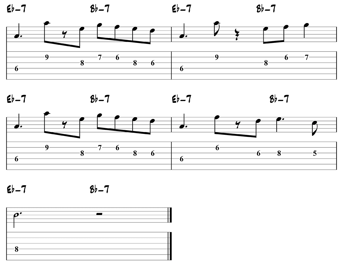 Take Five - Paul Desmond Lick 5