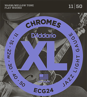 D'addario ECG24 jazz guitar strings