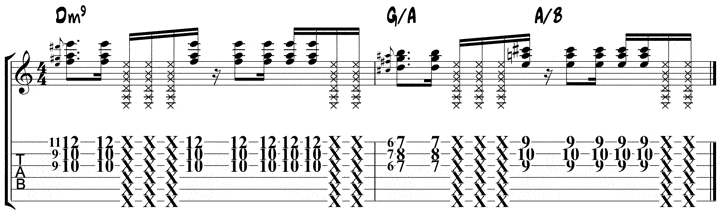 jazz funk rhythm guitar 10