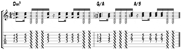 jazz funk rhythm guitar 5