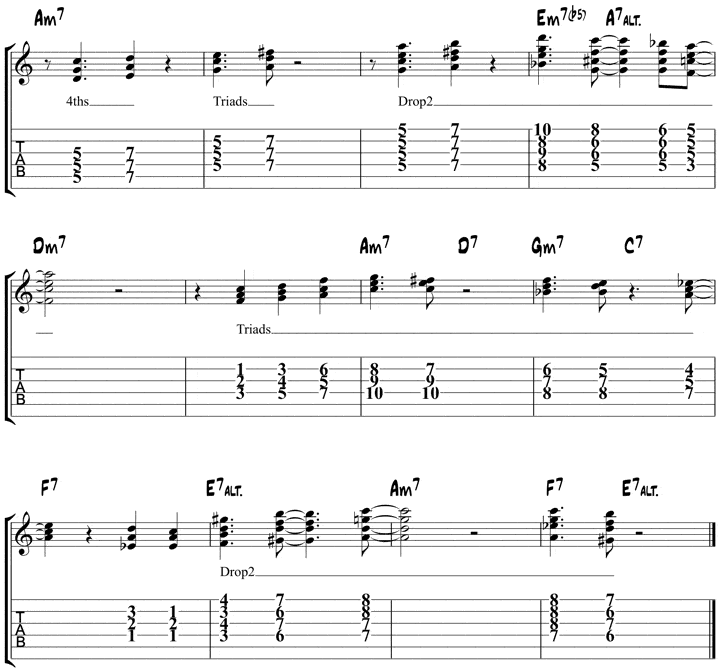 Minor Blues Chords 5