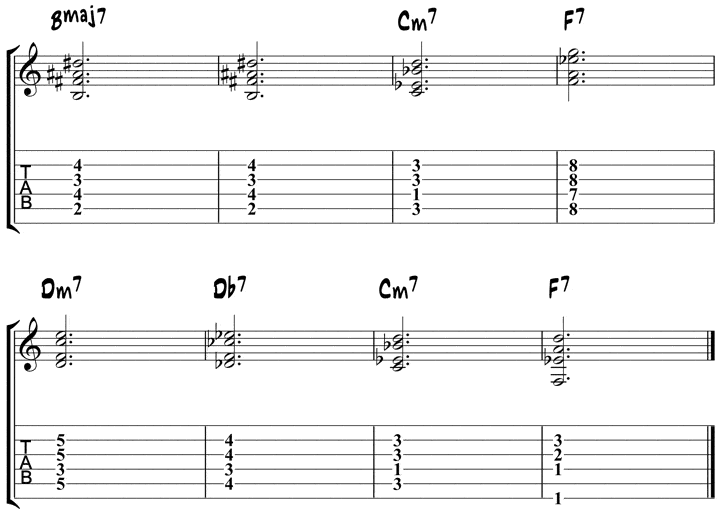 Bluesette Chords 6 2