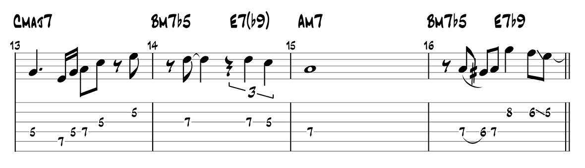 Summertime guitar melody page 2