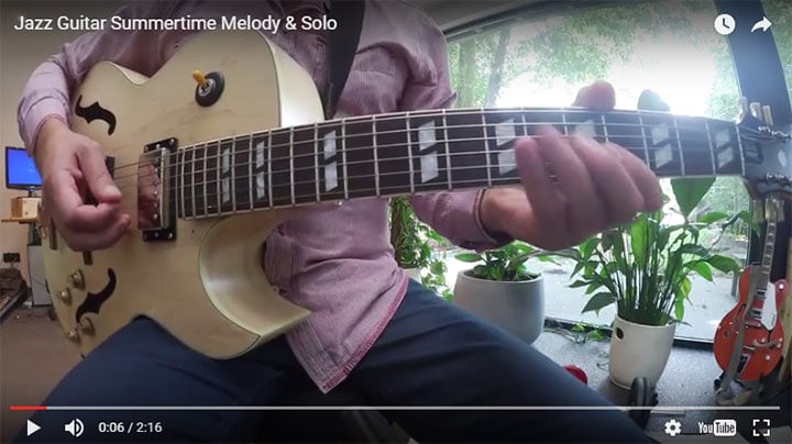 Summertime Melody and Solo Lesson