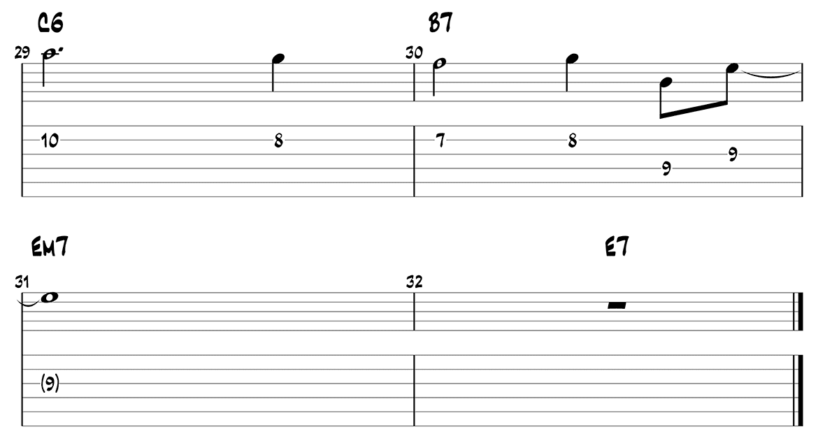 Autumn Leaves Melody Page 6