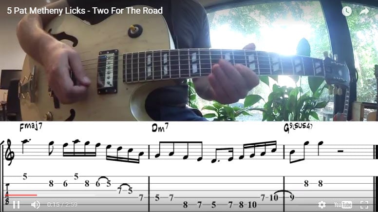 Pat Metheny - Two for the Road Licks