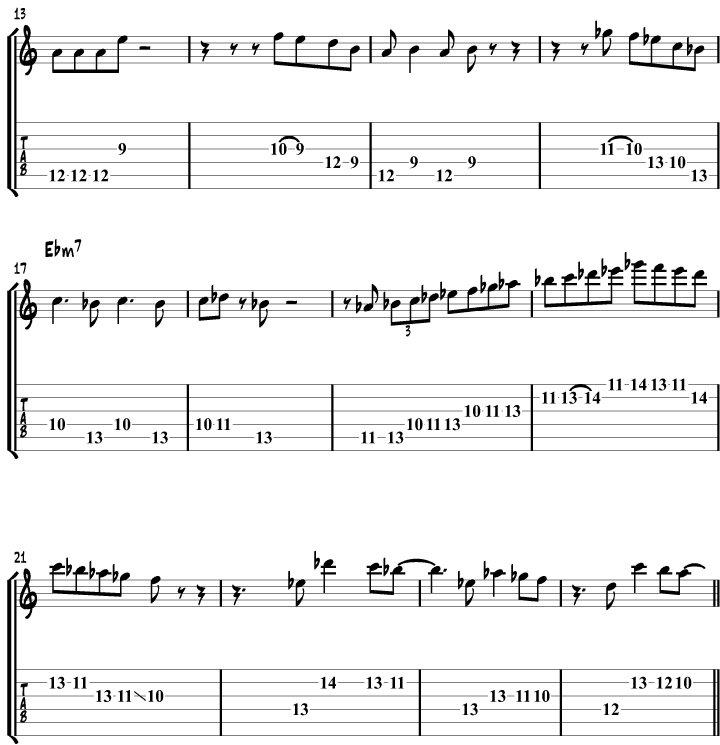 So What guitar solo page 2