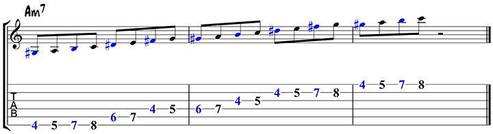 Arpeggio approach notes 1