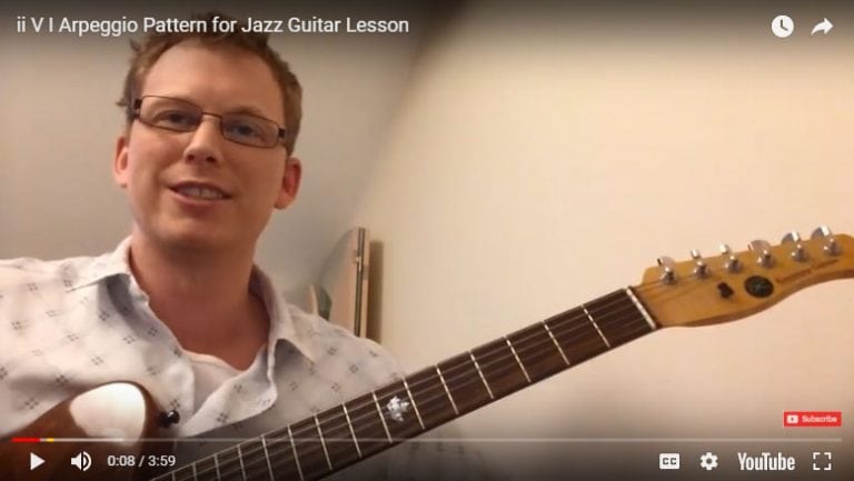 II V I jazz guitar licks