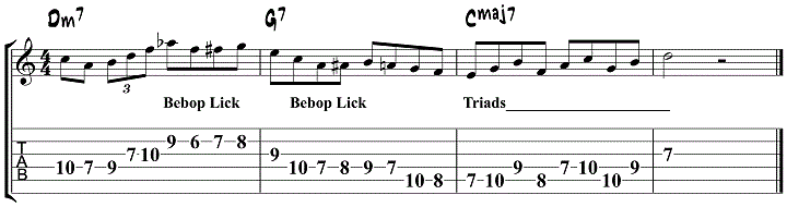 George Benson 251 lick 4