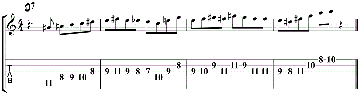 Kurt Rosenwinkel lick 5