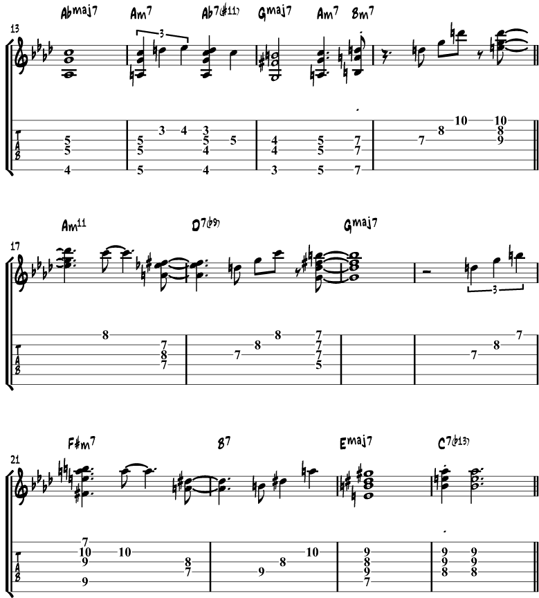 All The Things You Are - Chord Melody 2