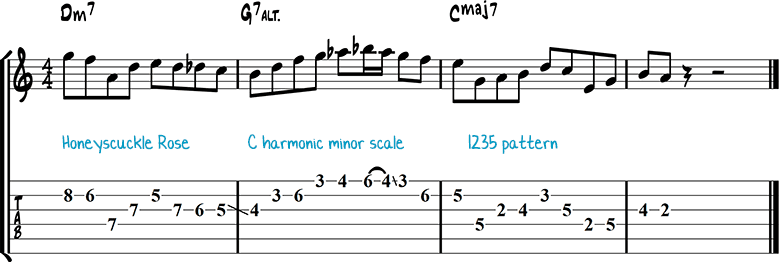 Jazz guitar lick 18