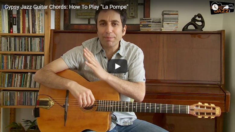 Gypsy Jazz Guitar Chords How To Play La Pompe