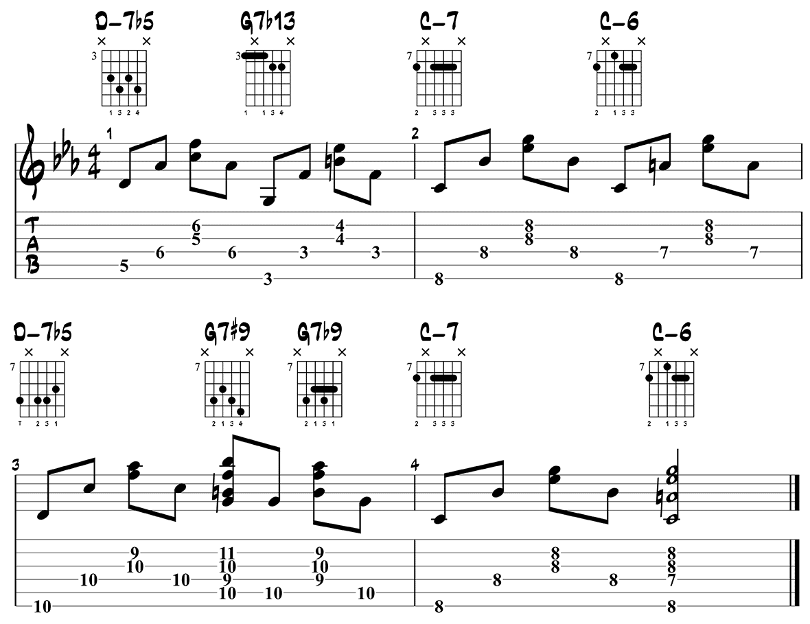 Jazz Chord Progression 8