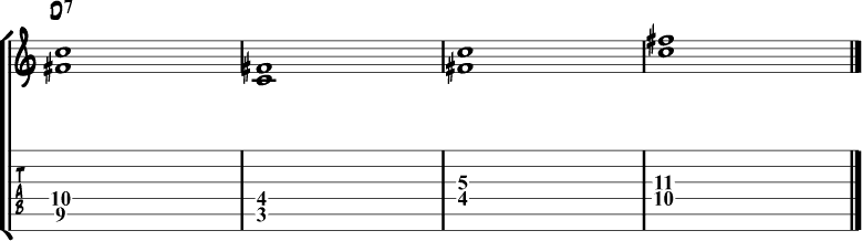 Tritone chords