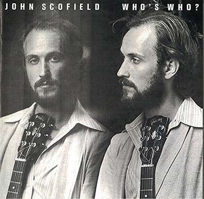 John Scofield on the cover of Who's Who with a Gibson ES-335