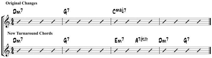 Guitar chord turnaround 11