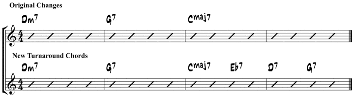 Guitar chord turnaround 8