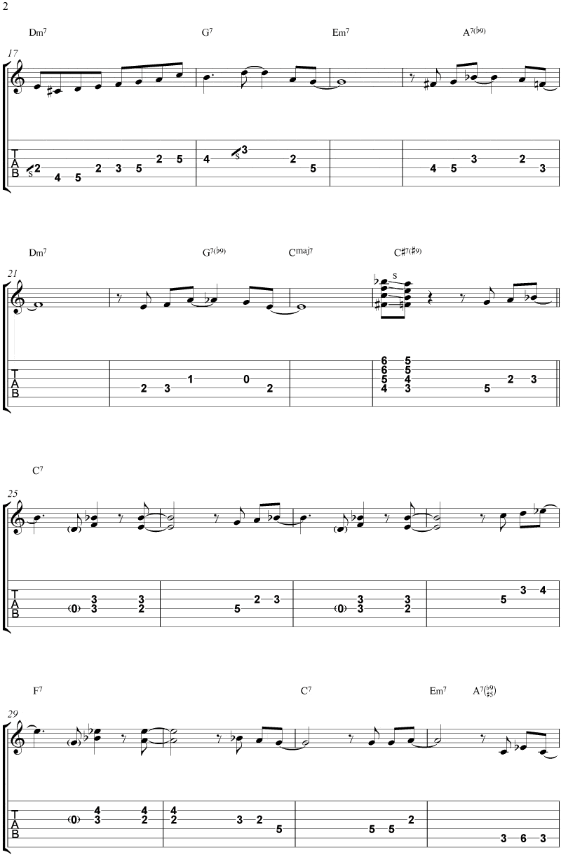 Unit 7 melody page 2