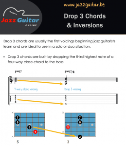 Drop 3 Chords