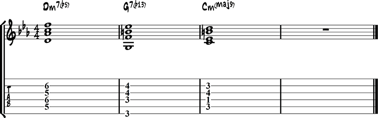 Jazz guitar ending 16