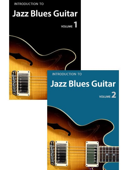 Introduction to Jazz Blues Guitar Volume 1 and 2 Bundle