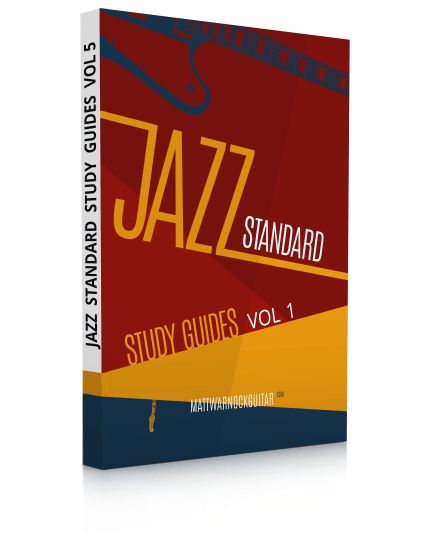 Jazz Standard Study Guides Volume 1