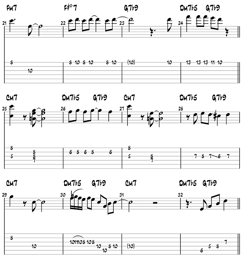 Softly, as in a Morning Sunrise melody page 3