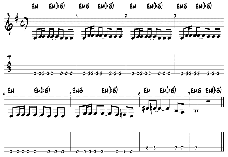 James Bond riff