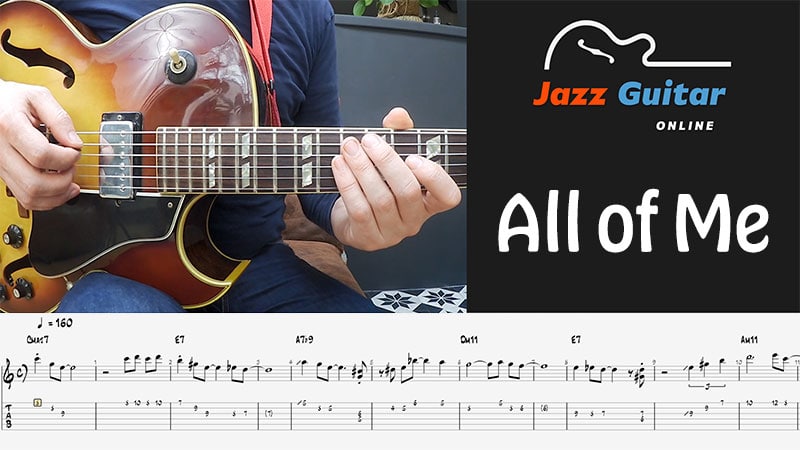 All Of Me Guitar - Melody, Analysis, Solo