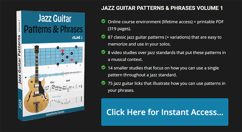 Jazz Guitar Patterns & Phrases Volume 1
