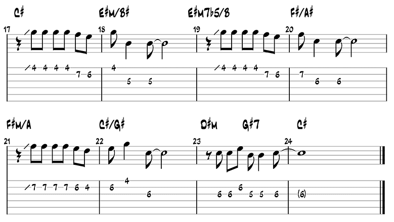 Make You Feel My Love guitar tabs page 2