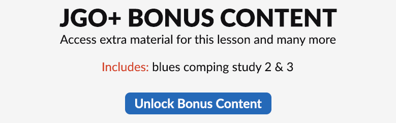 Bb blues chords bonus content