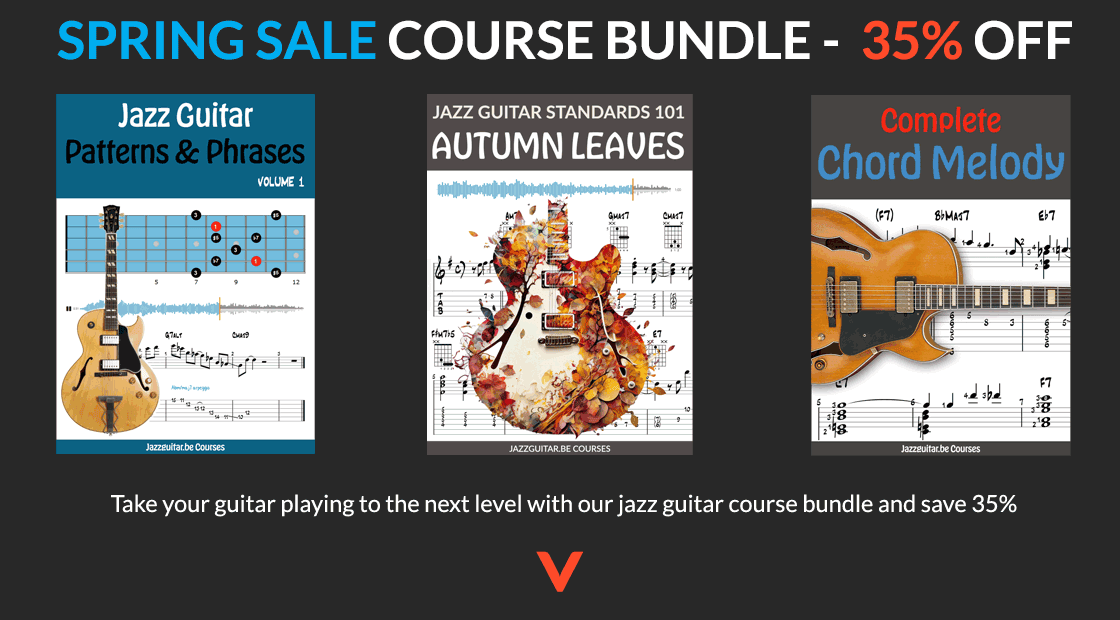 Spring Sale Jazz Guitar Course Bundle