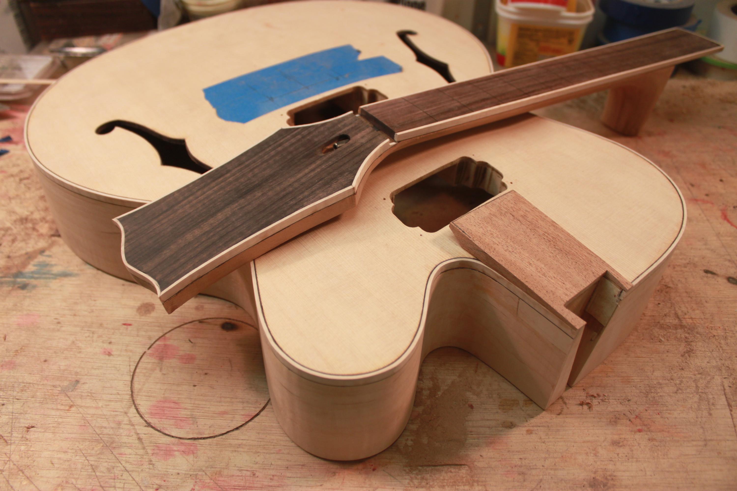 Archtop guitar neck new arrivals