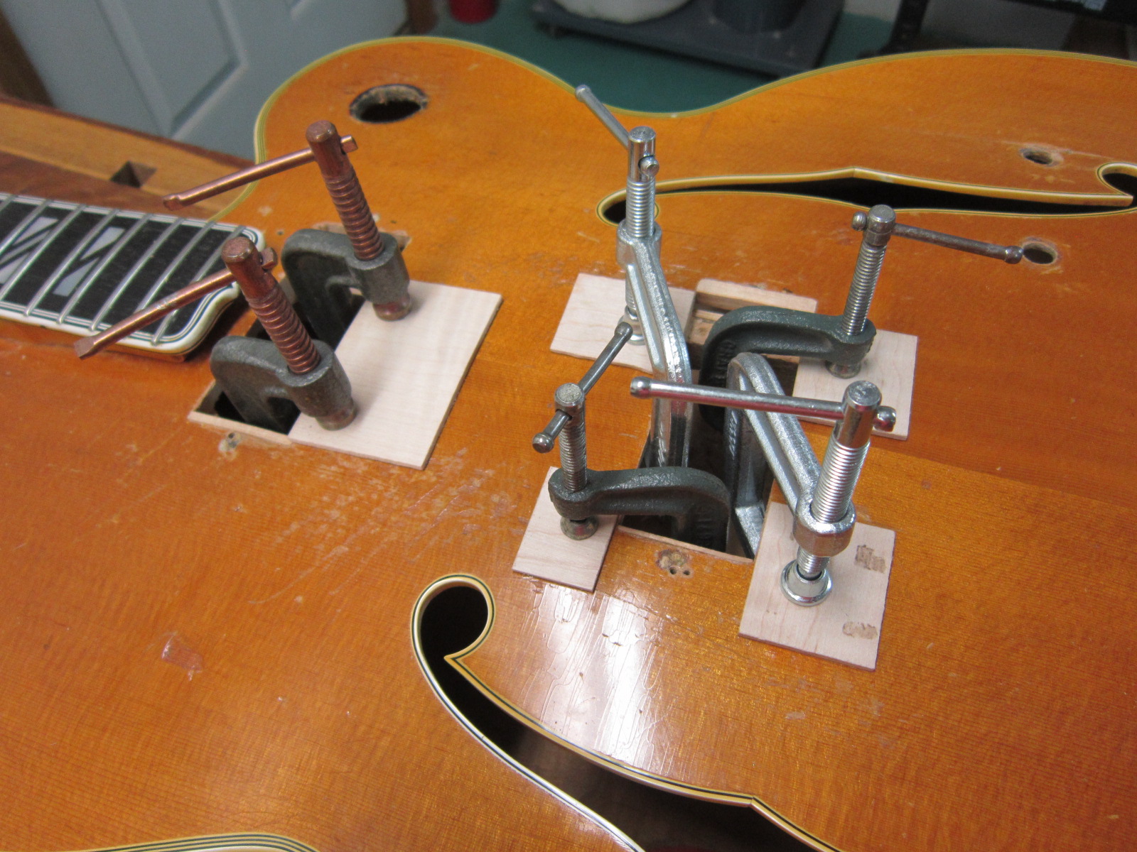 1955 Gibson ES-130 - "Guitar Rescue"-10-jpg